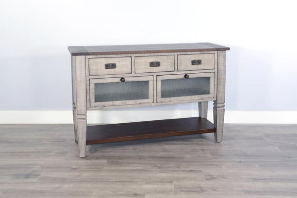 Sunny Designs Homestead Hills Tobacco Leaf & Alpine Grey Server