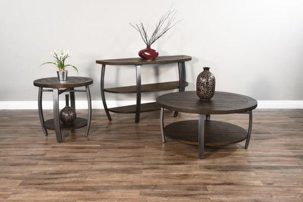 Sunny Designs Homestead Tobacco Leaf 24 Inch End Table