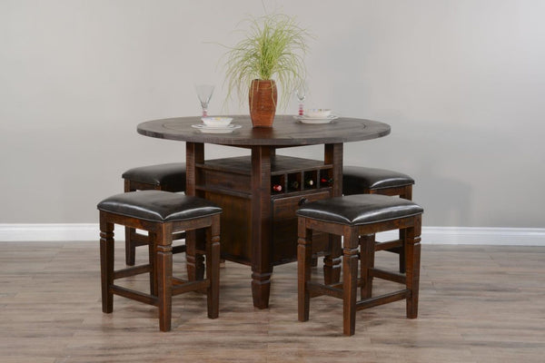 Sunny Designs Homestead Tobacco Leaf Counter-Height Table