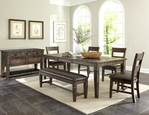 Sunny Designs Homestead Tobacco Leaf Extension Dining Table