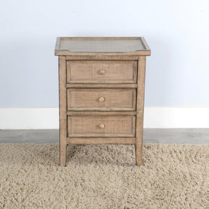 Sunny Designs Marina Beach Pebble End Table