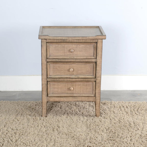 Sunny Designs Marina Beach Pebble End Table
