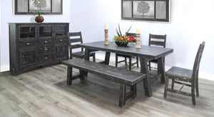 Sunny Designs Marina Black Sand Dining Table