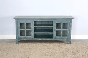 Sunny Designs Marina Seagrass TV Stand Console