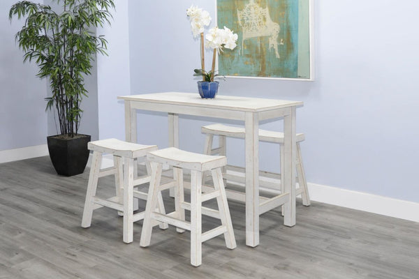 Sunny Designs Marina White Sand Counter-Height Table