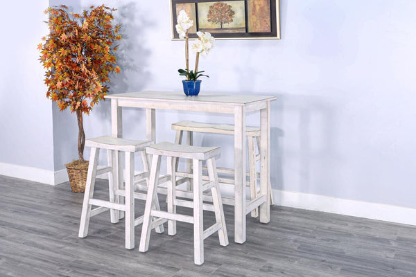 Sunny Designs Marina White Sand Pub Table