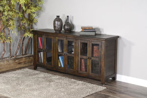 Sunny Designs Tobacco Leaf 70 Inch TV Stand Console