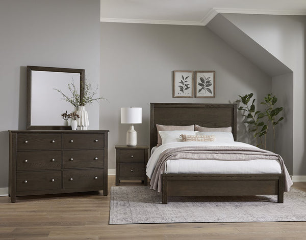 Vaughan-Bassett Fundamentals Java Panel King Headboard