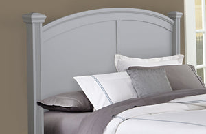 Vaughan-Bassett Bonanza Gray Poster King/California King Headboard
