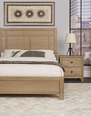 Vaughan-Bassett Custom Express Clear Oak Architectural King Headboard