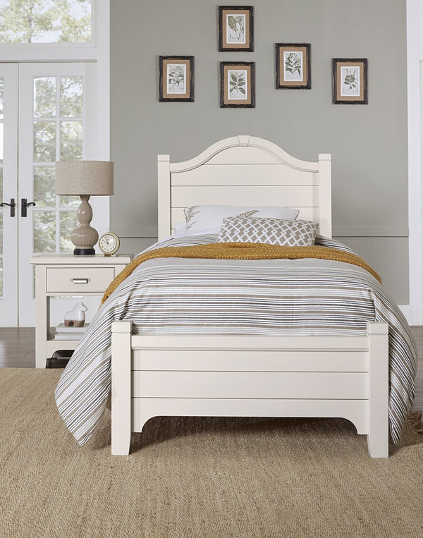 Vaughan-Bassett Bungalow Lattice Twin Arched Bed