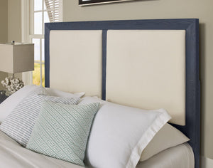 Vaughan-Bassett Custom Express Indigo California King Upholstered Bed Linen