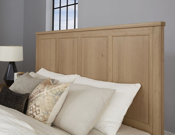 Vaughan-Bassett Crafted Cherry Bleached King Six Panel Bed