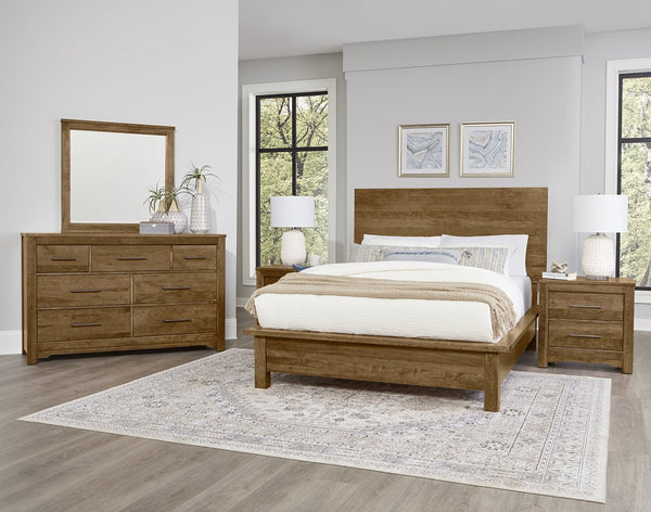 Vaughan-Bassett Crafted Cherry Medium King Terrace Bed