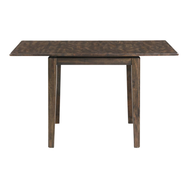 Intercon Kauai Brushed Mango Wood Contemporary Drop Leaf Dining Table