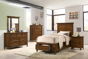 Intercon San Mateo Youth/Teen Tuscan Transitional 7-Drawer Dresser