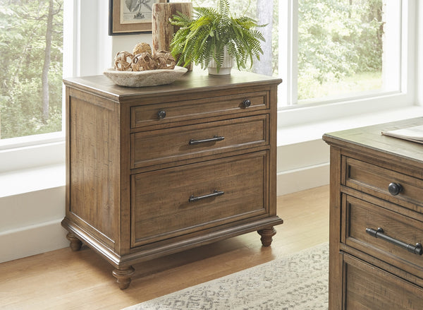 aspenhome hensley workstation combo file in honey