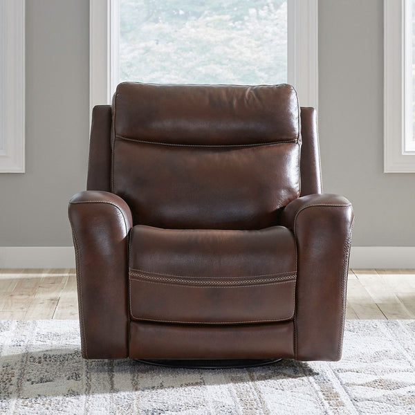 Liberty Furniture Blair Cognac Leather Sg Recliner P2