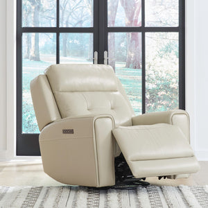 Liberty Furniture Carrington Baja Stone Leather Sg Recliner P3