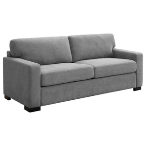 Coaster Simpson Upholstered Sofa Sleeper with Queen Mattress Grey