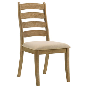 Coaster Danvers Wood Dining Side Chair Brown Oak