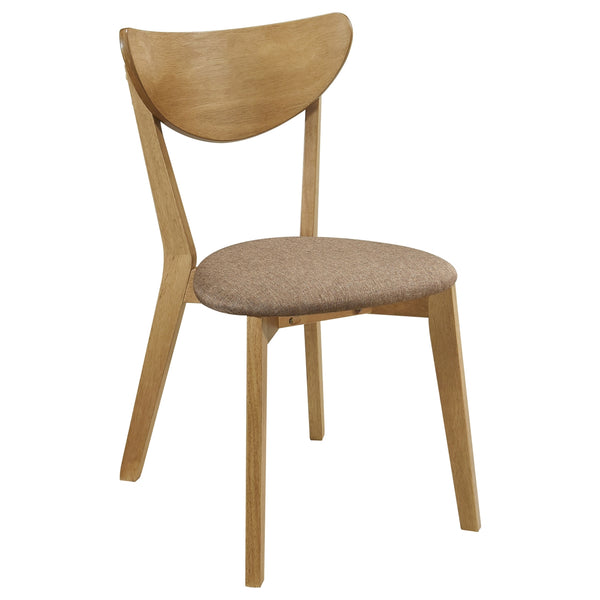 Coaster Elowen Wood Dining Side Chair Light Walnut