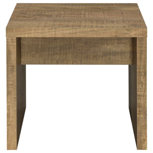 Coaster Lynette Square Engineered Wood End Table Mango