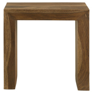 Coaster Odilia Rectangular Solid Wood End Table Auburn