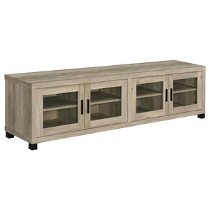 Coaster Sachin 3-Piece 79 Inch TV Entertainment Center Antique Pine