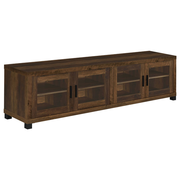 Coaster Sachin 3-Piece 79 Inch TV Entertainment Center Dark Pine