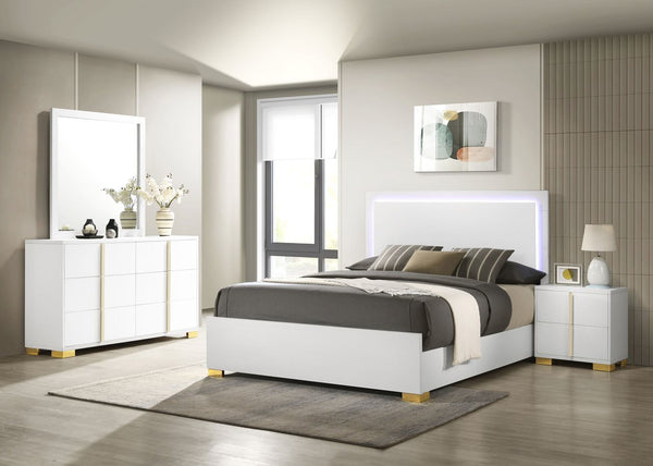 Coaster Marceline 4-Piece Full Bedroom Set White