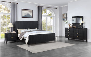 Coaster Brookmead 4-Piece Queen Bedroom Set Black