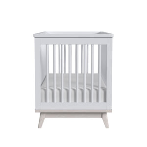 westwood baby rowan cottage crib in ash linen