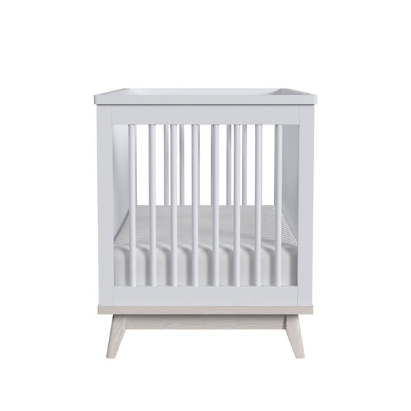 westwood baby rowan cottage crib in ash linen
