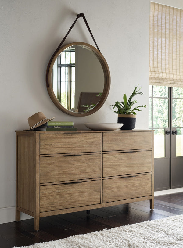 aspenhome cyrus dresser in almond bisque