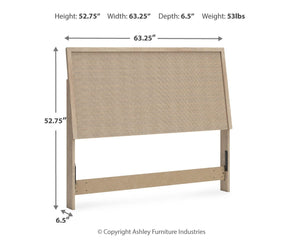 Cielden Queen Panel Headboard Two-tone