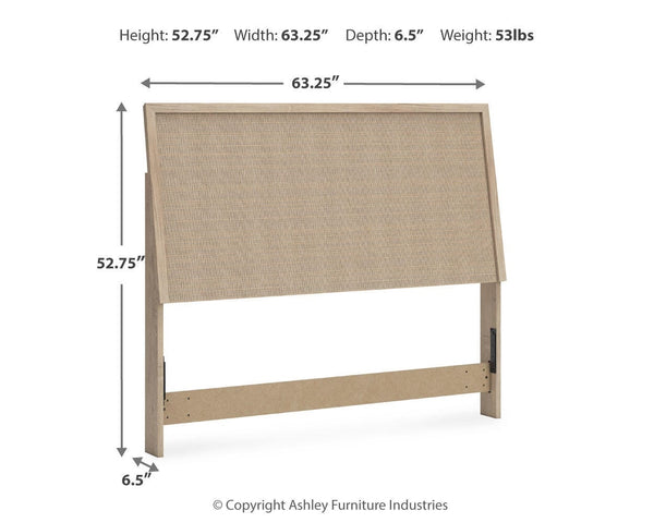 Cielden Queen Panel Headboard Two-tone