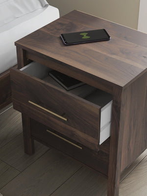 Calverson Nightstand Mocha