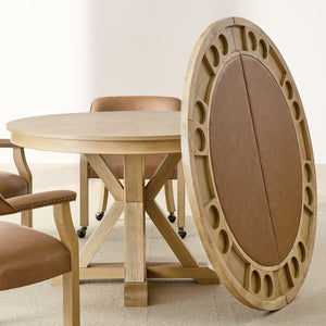 Steve Silver Rylie Counter-Height Table In Natural Finish