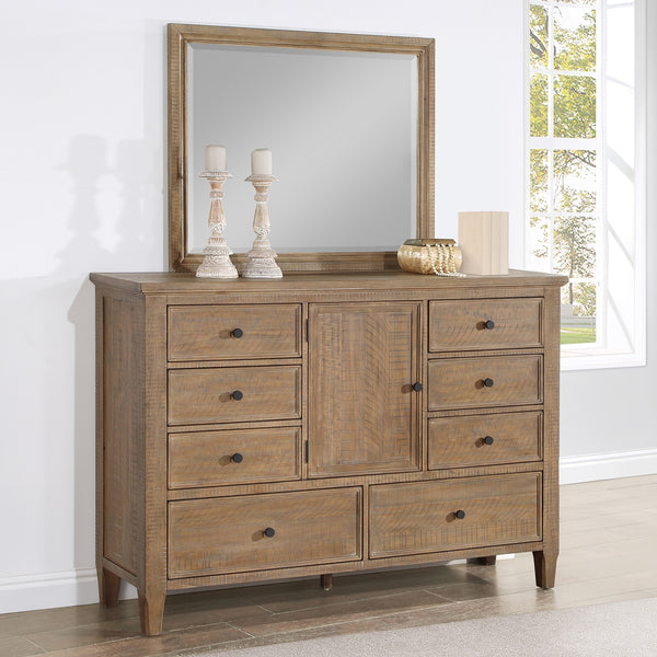 Steve Silver Riverdale Driftwood Dresser & Mirror Set