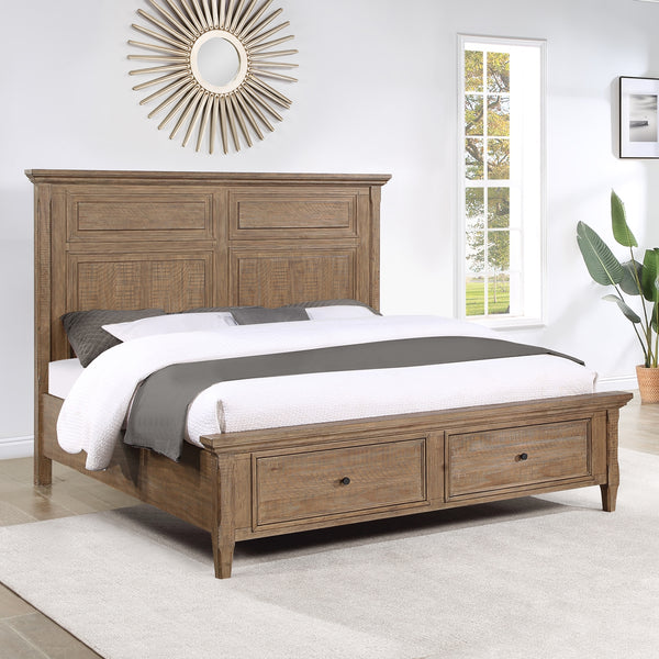 Steve Silver Riverdale Driftwood Queen Storage Bed