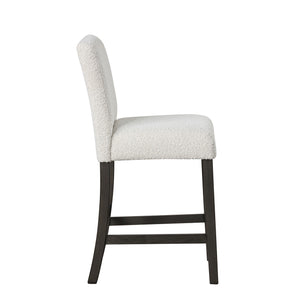 New Classic High Line Upholstered Counter-Height Chair in White