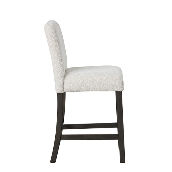 New Classic High Line Upholstered Counter-Height Chair in White