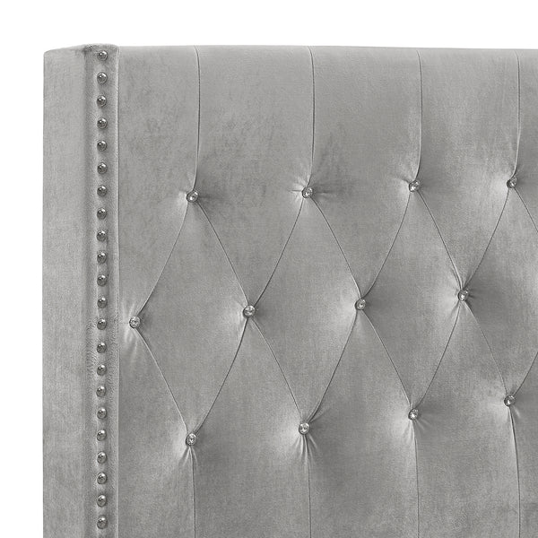 New Classic Huxley Queen Complete Bed in Gray