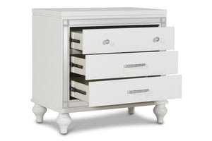 New Classic Valentino Nightstand in White