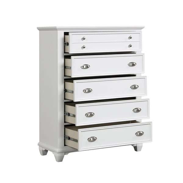 New Classic Jamestown Chest in White