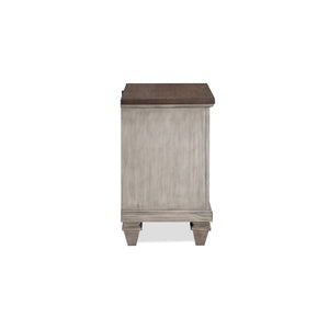 New Classic Mariana Nightstand with USB in Vintage Creme