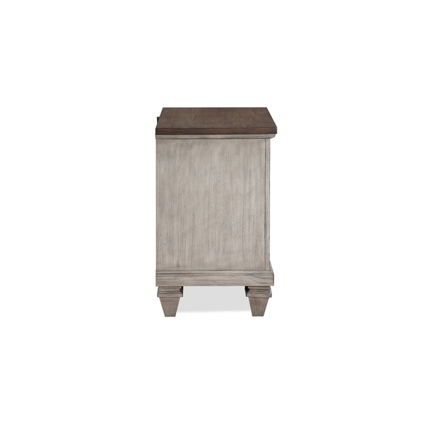 New Classic Mariana Nightstand with USB in Vintage Creme