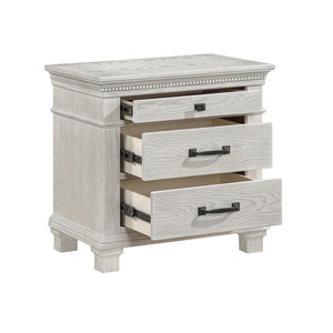 New Classic Silver Sands Nightstand in Gray