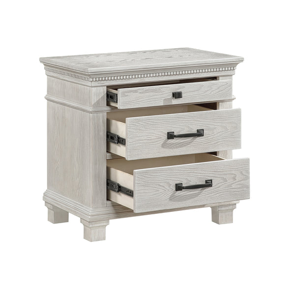 New Classic Silver Sands Nightstand in Gray